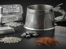 what is pewter made of