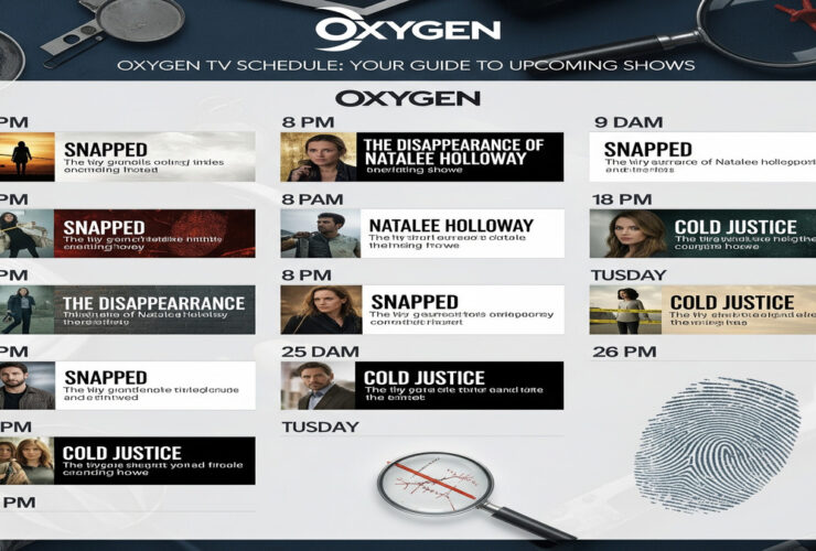 Oxygen TV schedule