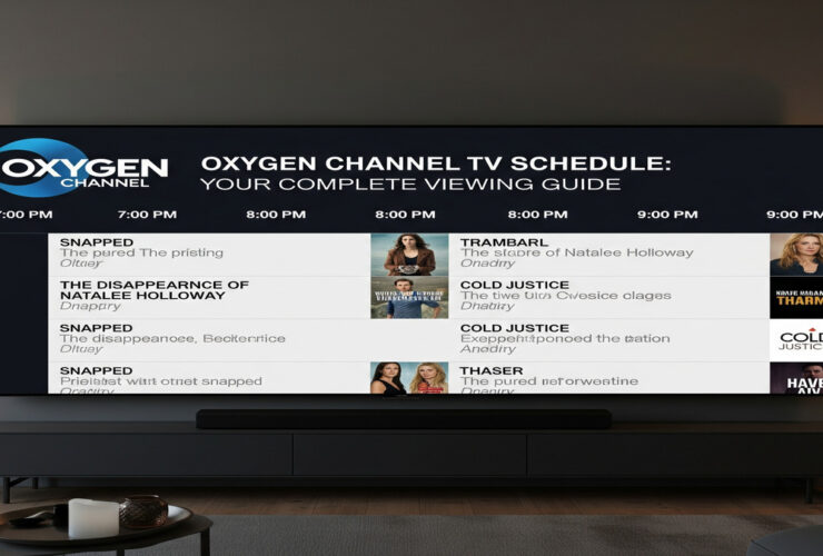 Oxygen channel TV schedule