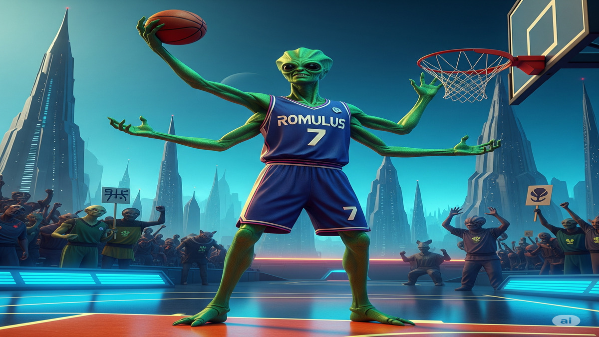 alien romulus basketball player