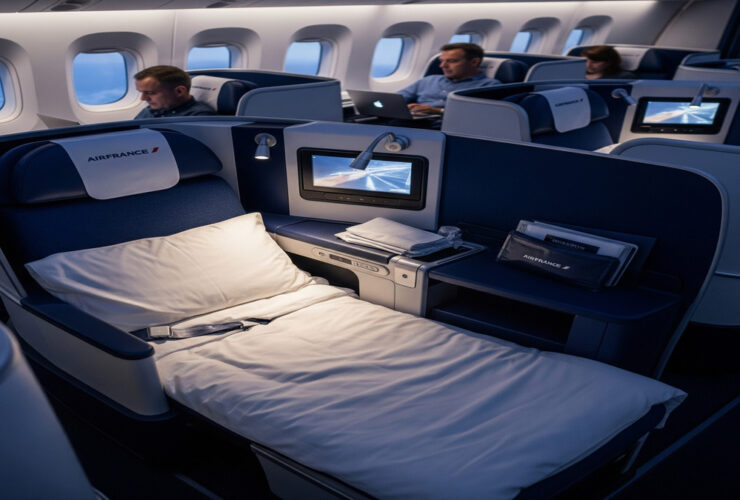 air france a350-900 business class